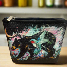 Load image into Gallery viewer, New Canvas Coin Purse - Hummingbear