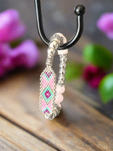 Load image into Gallery viewer, Mocs N More Totem Bracelets - Beaded Rose Quartz