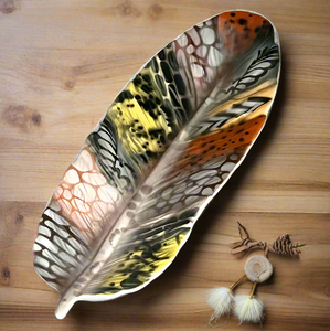 Feather Tray - Tribal Feather