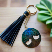 Load image into Gallery viewer, NEW Mocs N More - Tree of Life Keychain or Purse Tassel