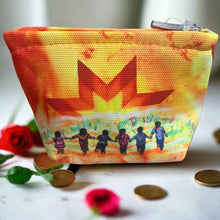 Load image into Gallery viewer, New Canvas Coin Purse - Always In My Heart