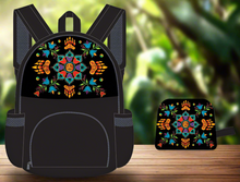 Load image into Gallery viewer, Foldable Indigenous Designed Backpacks - Revelation