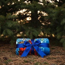 Load image into Gallery viewer, Little Ancestors Indigenous Designed Fleece Blanket