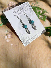 Load image into Gallery viewer, Mocs N More Earrings - Feather Dangle