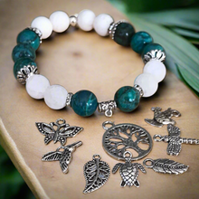 Load image into Gallery viewer, Mocs N More Totem Bracelets - Green Howilite