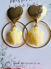 Load image into Gallery viewer, Mocs N More Earrings - The Heart of the Turtle