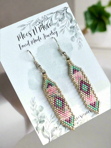 Mocs N More - Perfectly Dressed Beaded Earrings