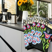 Load image into Gallery viewer, Tea Towels- Happy Flower