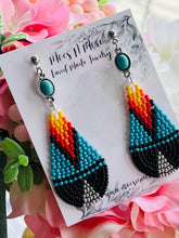 Load image into Gallery viewer, Mocs N More Earrings - A Little Bit of Turquoise