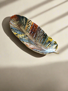 Feather Tray - Tribal Feather