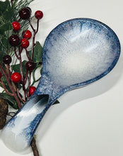 Load image into Gallery viewer, Blue Pearl Feather Spoon Rests