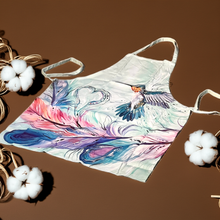 Load image into Gallery viewer, Aprons - Hummingbird Feathers