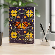 Load image into Gallery viewer, Weekly Planners - Monarch Butterfly 2026