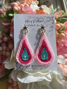 Mocs N More Earrings - Pink Passion