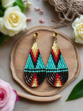 Load image into Gallery viewer, Mocs N More Earrings - Fire Earrings