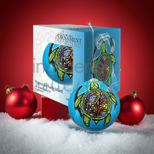 Load image into Gallery viewer, New Indigenous Glass Ornaments - Prayers for Turtle Island