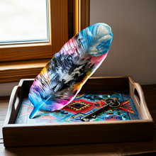 Load image into Gallery viewer, Feather Tray - Wolf Moon