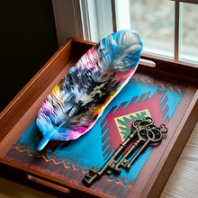 Load image into Gallery viewer, Feather Tray - Wolf Moon