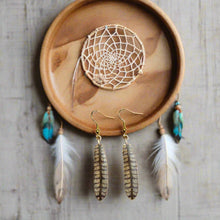 Load image into Gallery viewer, NEW Mocs N More Earrings -Tribal Feathers Wisdom