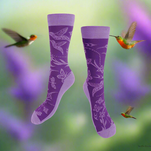 ART SOCKS - Hummingbird