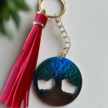 Load image into Gallery viewer, NEW Mocs N More - Tree of Life Keychain or Purse Tassel