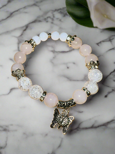 Mocs N More Totem Bracelets - Rose Quartz