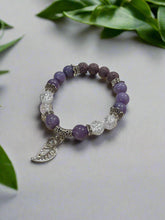 Load image into Gallery viewer, Mocs N More Totem Bracelets - Purple Aqua Marine