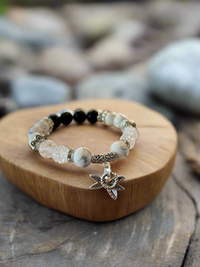 Mocs N More Totem Bracelets - White Howlite