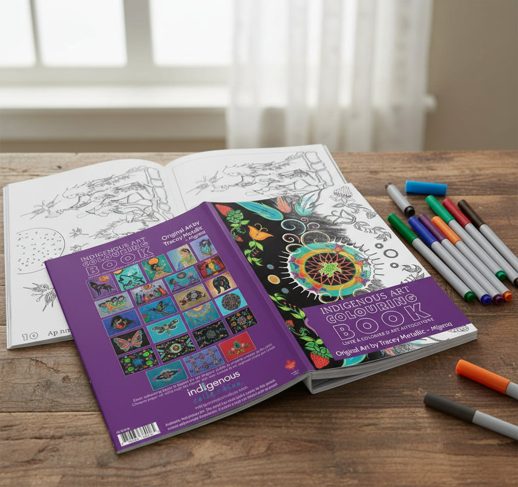 NEW Coloring Books - Tracey Metallic