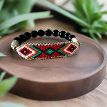 Load image into Gallery viewer, Mocs N More - Men&#39;s Hand Beaded Bracelet