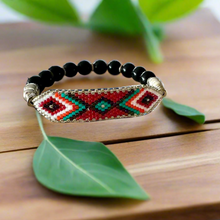 Load image into Gallery viewer, Mocs N More - Men&#39;s Hand Beaded Bracelet