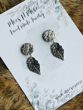 Load image into Gallery viewer, Mocs N More Earrings -Silver Leaf Earrings