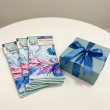 Load image into Gallery viewer, Tea Towels- Hummingbird Feathers