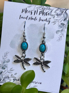 Mocs N More Earrings - Beautiful Dragonfly