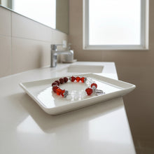 Load image into Gallery viewer, Mocs N More Totem Bracelets - Orange Agate Heart Charm