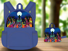 Load image into Gallery viewer, Foldable Indigenous Designed Backpacks - Full Moon Ceremony