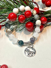 Load image into Gallery viewer, Mocs N More Totem Bracelets - Tree Agate  Wolf