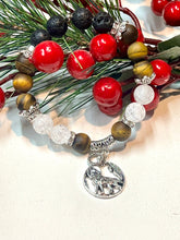 Load image into Gallery viewer, Mocs N More Totem Bracelets - Tiger Eye Wolf