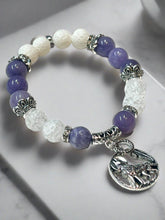 Load image into Gallery viewer, Mocs N More Totem Bracelets - Purple Aqua Marine Wolf