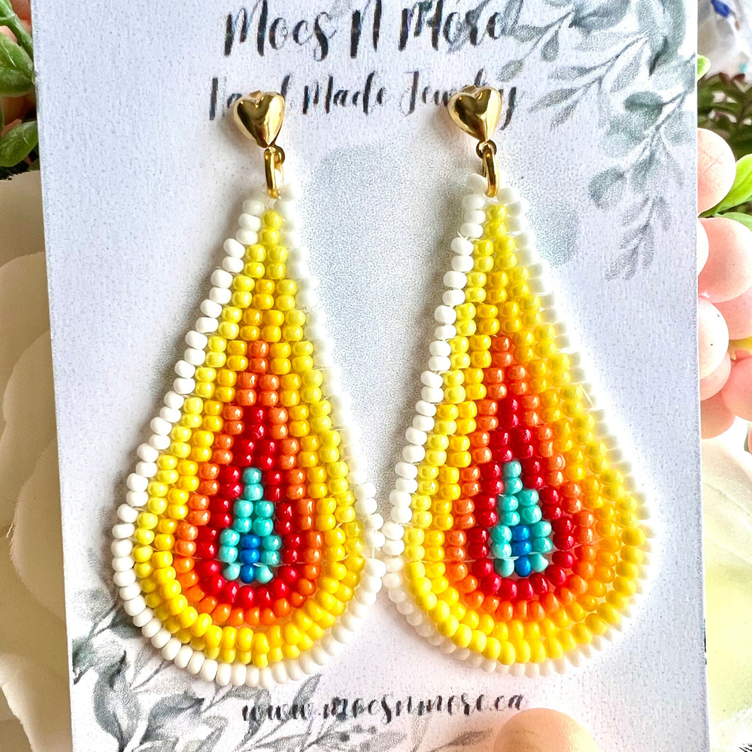 Mocs N More Earrings - The Fire Within