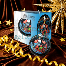Load image into Gallery viewer, New Indigenous Glass Ornaments - Blessed