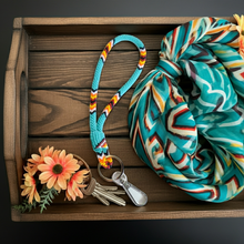 Load image into Gallery viewer, New Beaded Wrist Lanyard - Teal