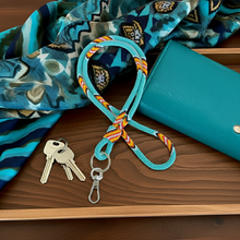 Load image into Gallery viewer, New Beaded Lanyard - Teal