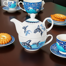 Load image into Gallery viewer, Tea for One Set - Orca (No Saucer)