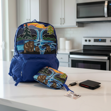 Load image into Gallery viewer, Foldable Indigenous Designed Backpacks - One Last Swim