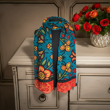 Load image into Gallery viewer, Eco Scarf - Prairie Beadwork