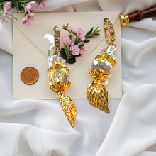 Load image into Gallery viewer, Mocs N More Earrings - Golden Leaf Earrings