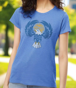 NEW Ladies T-Shirt - Eagle Sun
