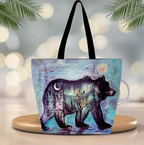 Tote Bags - Midnight Bear
