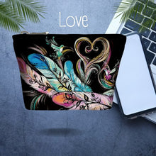 Load image into Gallery viewer, New Canvas Coin Purse - Love